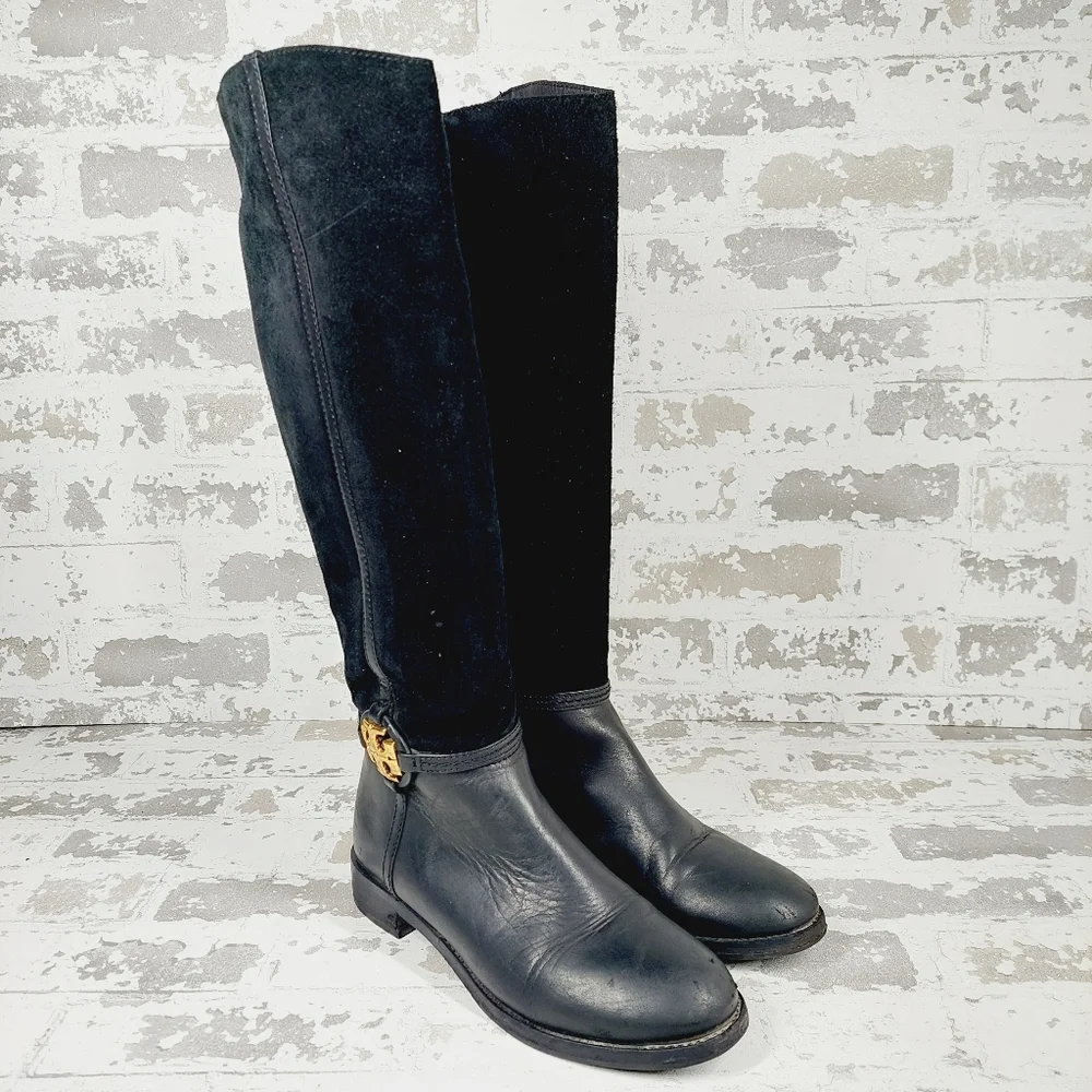Tory Burch Black Winter‎ & Rain Boots